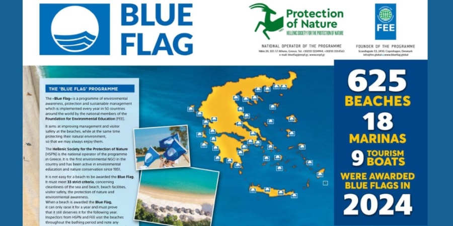 BLUE FLAGS GREECE 2024